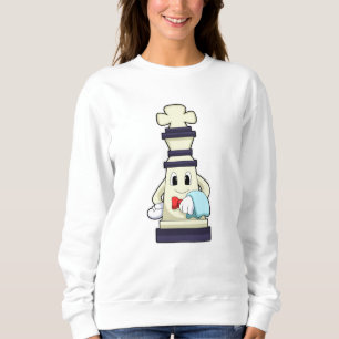 Chess biet Kung som Servitör med Towel T Shirt