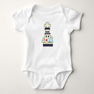 Chess biet Kung som Servitör med Towel T Shirt