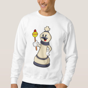 Chess biet Kung vid Chess.PNG Lång Ärmad Tröja
