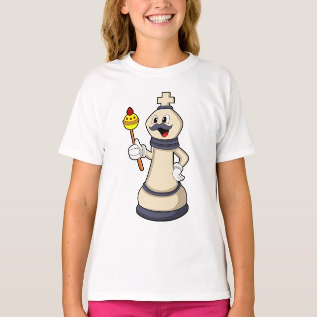Chess biet Kung vid Chess.PNG T Shirt (Framsida)