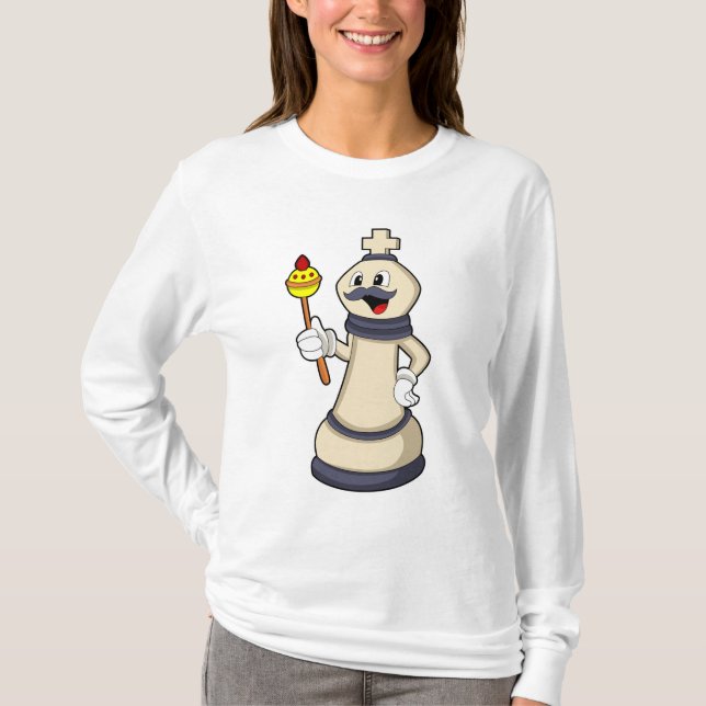 Chess biet Kung vid Chess.PNG T Shirt (Framsida)