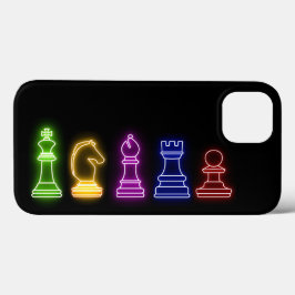 Chess Biet Neon Ljus Black