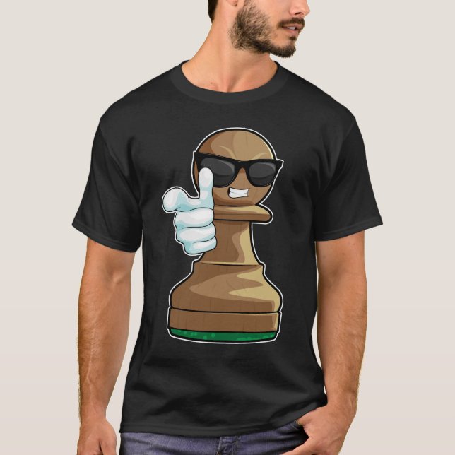 Chess biet Pawn Chess T Shirt (Framsida)