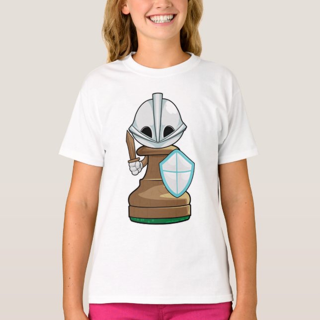 Chess biet Pawn Chess T Shirt (Framsida)