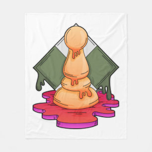 Chess biet Pawn Fleecefilt