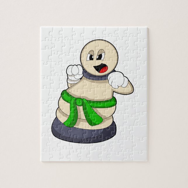 Chess biet Pawn i Chess Pussel (Vertikal)