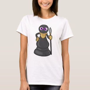Chess biet Pawn vid Chess med Spear T Shirt