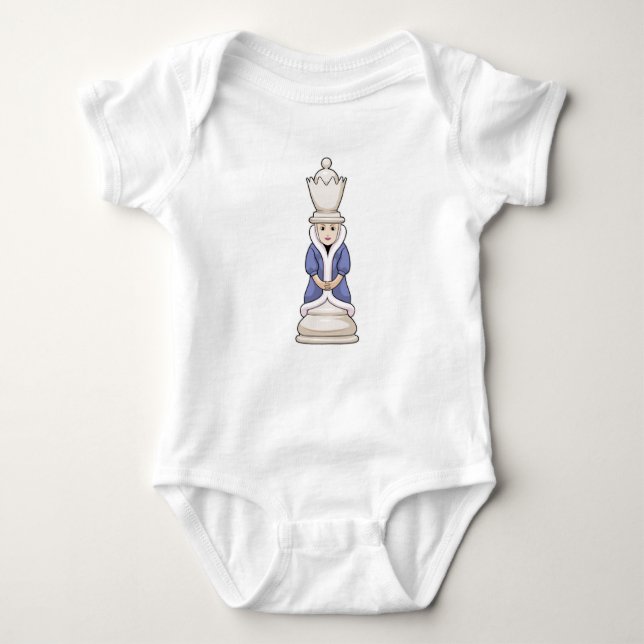 Chess biet Queen Chess T Shirt (Framsida)
