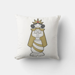 Chess biet Queen Krona Chess Kudde