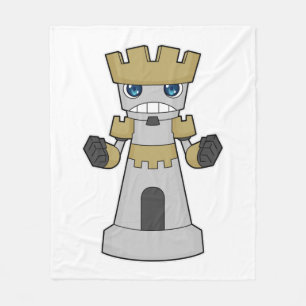Chess biet Rook Chess Fleecefilt