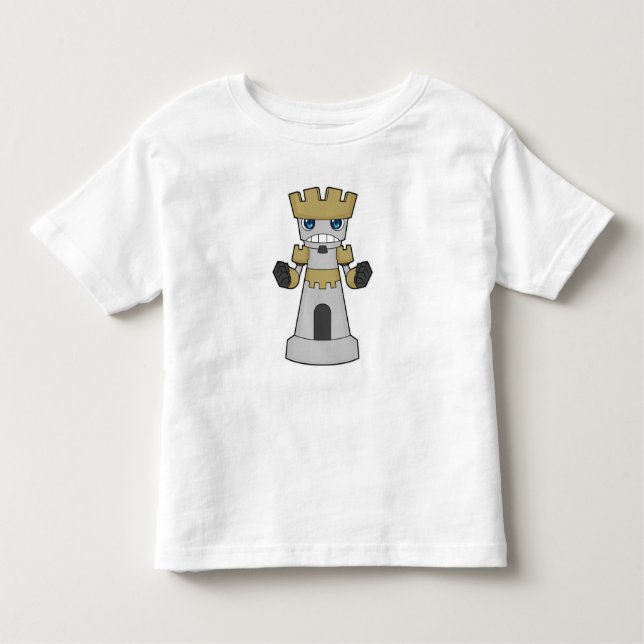 Chess biet Rook Chess T Shirt (Framsida)
