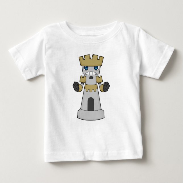 Chess biet Rook Chess T Shirt (Framsida)