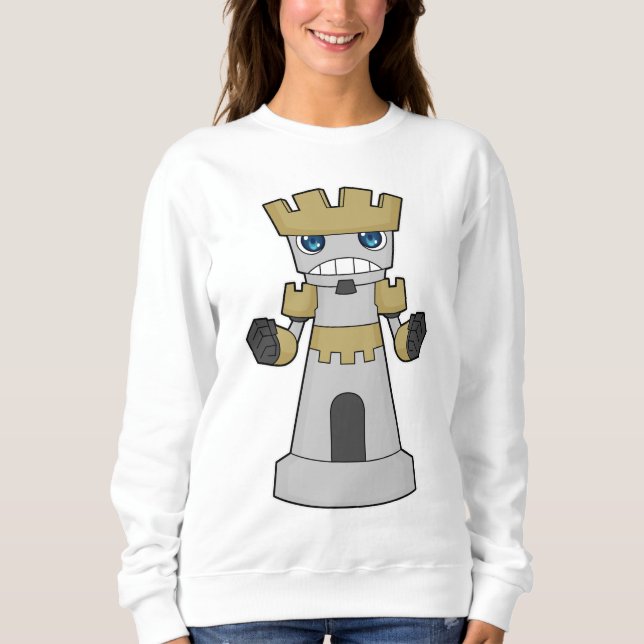 Chess biet Rook Chess T Shirt (Framsida)