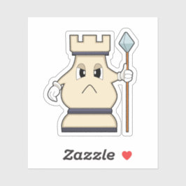 Chess biet Rook vid Chess.PNG Klistermärken