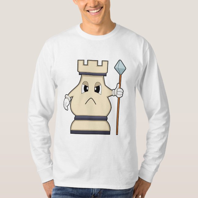 Chess biet Rook vid Chess.PNG T Shirt (Framsida)