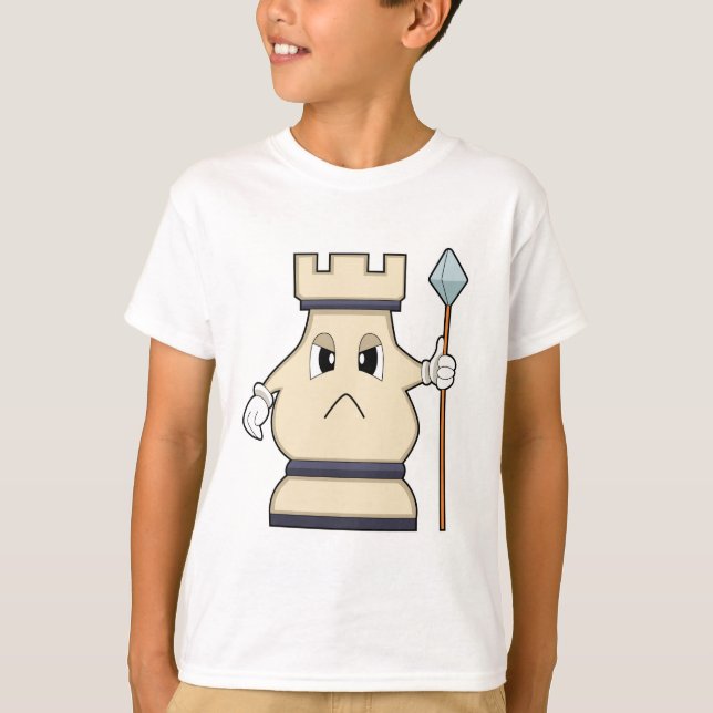 Chess biet Rook vid Chess.PNG T Shirt (Framsida)