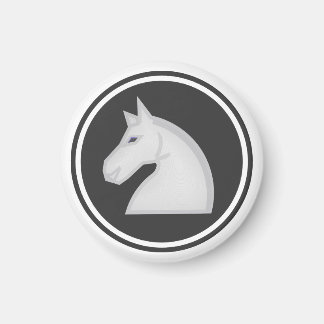 Chess Biet White Knight Magnet