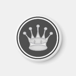 Chess Biet White Queen Magnet