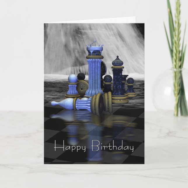 Chess Birthday-kort Kort (Framsida)