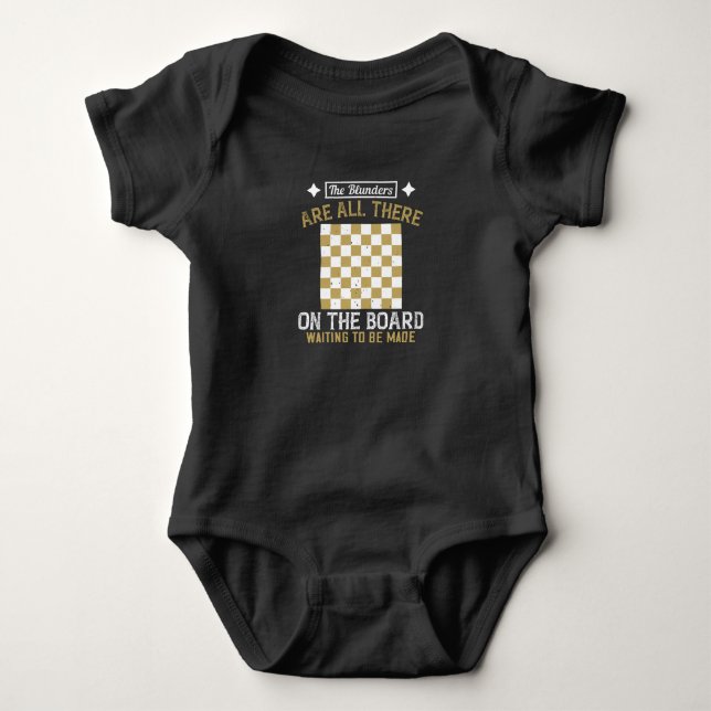 Chess - Blunders väntar på att bli gjort T Shirt (Framsida)