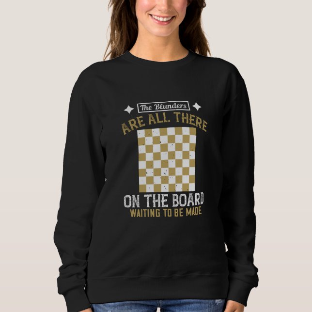 Chess - Blunders väntar på att bli gjort T Shirt (Framsida)