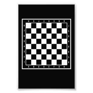 Chess Board Chess Chess-spelaren Fototryck