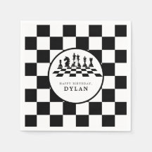 Chess Board & Delar Game Night Grattis på födelsed
