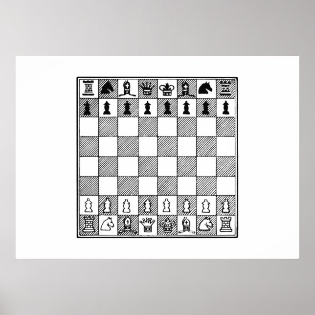 Chess Board Poster (Framsidan)