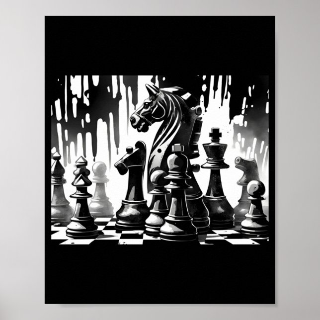 Chess Board  Poster (Framsidan)