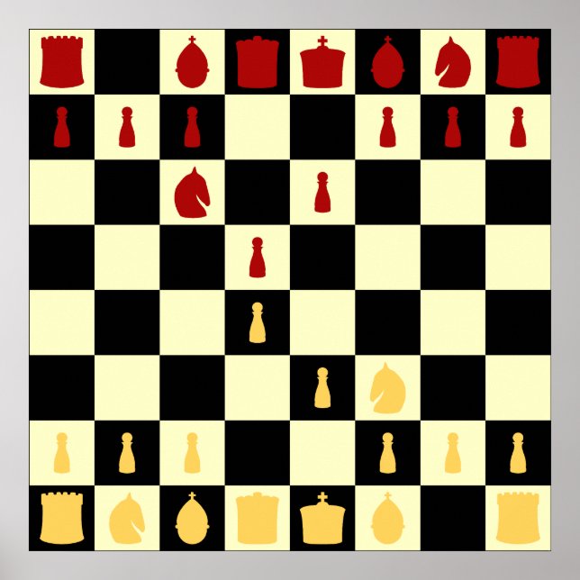 Chess Board Poster (Framsidan)