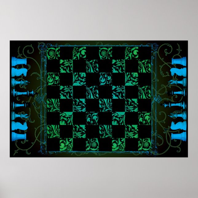 Chess Board Poster I (Framsidan)