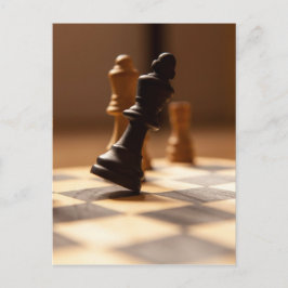 Chess Board Vykort