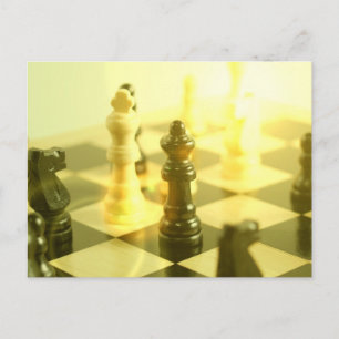 Chess Board-vykort Vykort