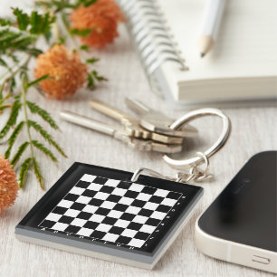 Chess Board with brev and numbers monogramme