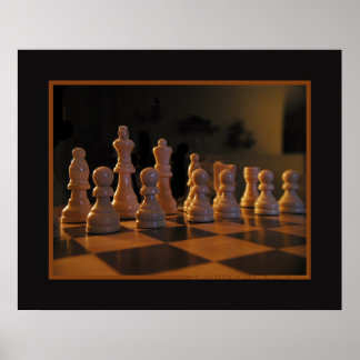 Chess Bord Poster
