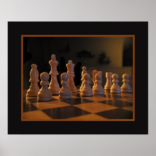 Chess Bord Poster (Framsidan)
