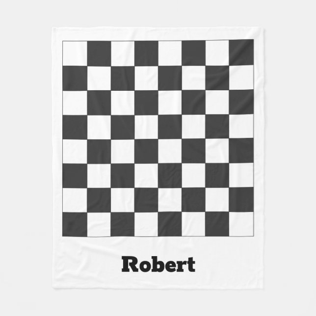 Chess box Fleece Blanket (Framsidan)