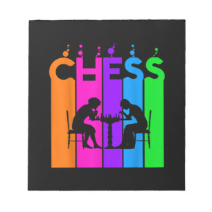 Chess Bubble Hobby och Sport Gift Idea Anteckningsblock