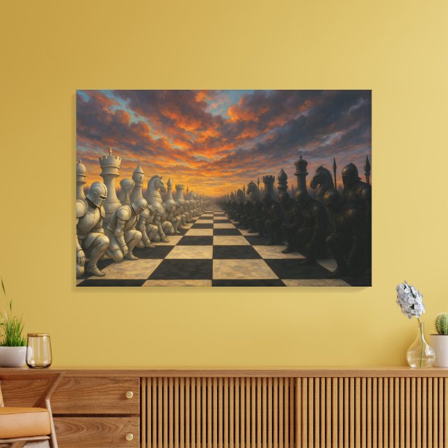 Chess Canvas Art (Insitu (Vardagsrum))