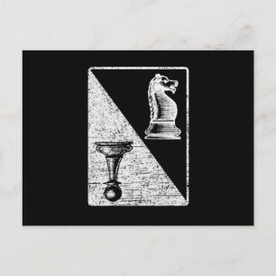 Chess Card Checkmate Player Board Biet Gift Vykort