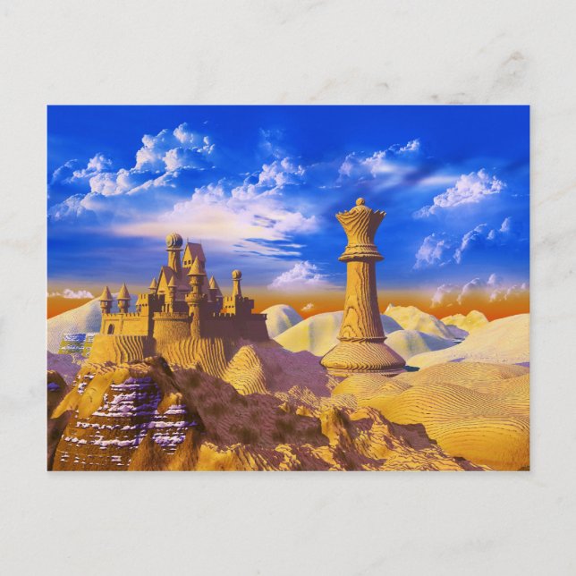 Chess Castle Vykort (Framsida)