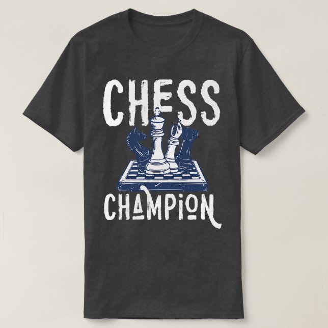 Chess champion 1 t shirt (Design framsida)