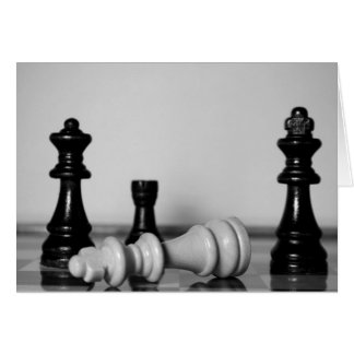 Chess Checkmate Hälsningskort