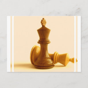 Chess Checkmate-vykort Vykort