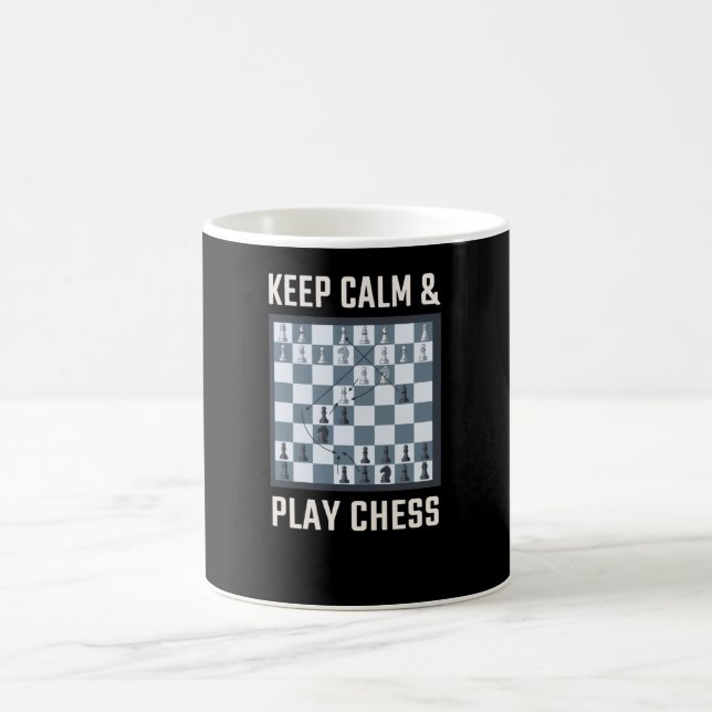 Chess Chess Board Chess Player Kaffemugg (Center)