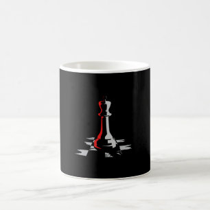 Chess Chess Board Kung Checkmate Board Game Gift Kaffemugg