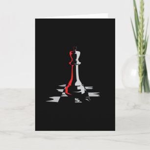 Chess Chess Board Kung Checkmate Board Game Gift Kort