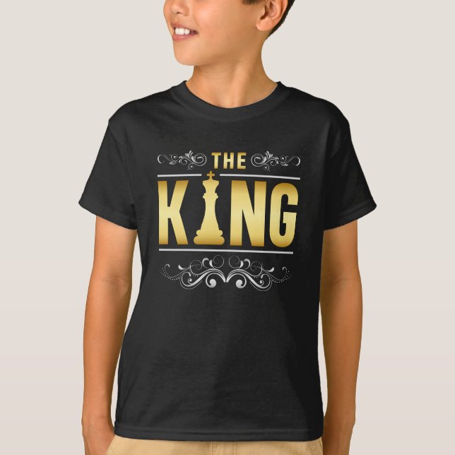 Chess Chess Board Kung Checkmate Board Game Gift T Shirt (Framsida)