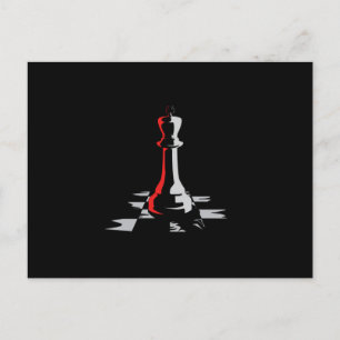 Chess Chess Board Kung Checkmate Board Game Gift Vykort