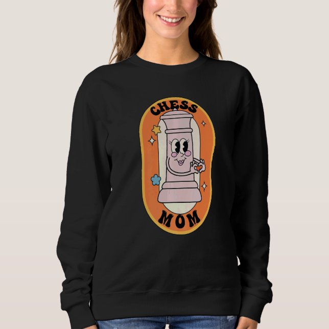 Chess  Chess player Mom Mother T Shirt (Framsida)